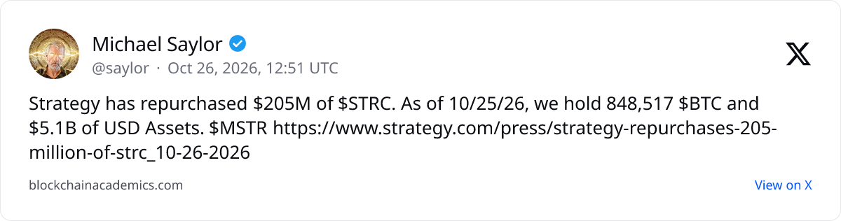 Post by @saylor on X: linked from coingape.com
