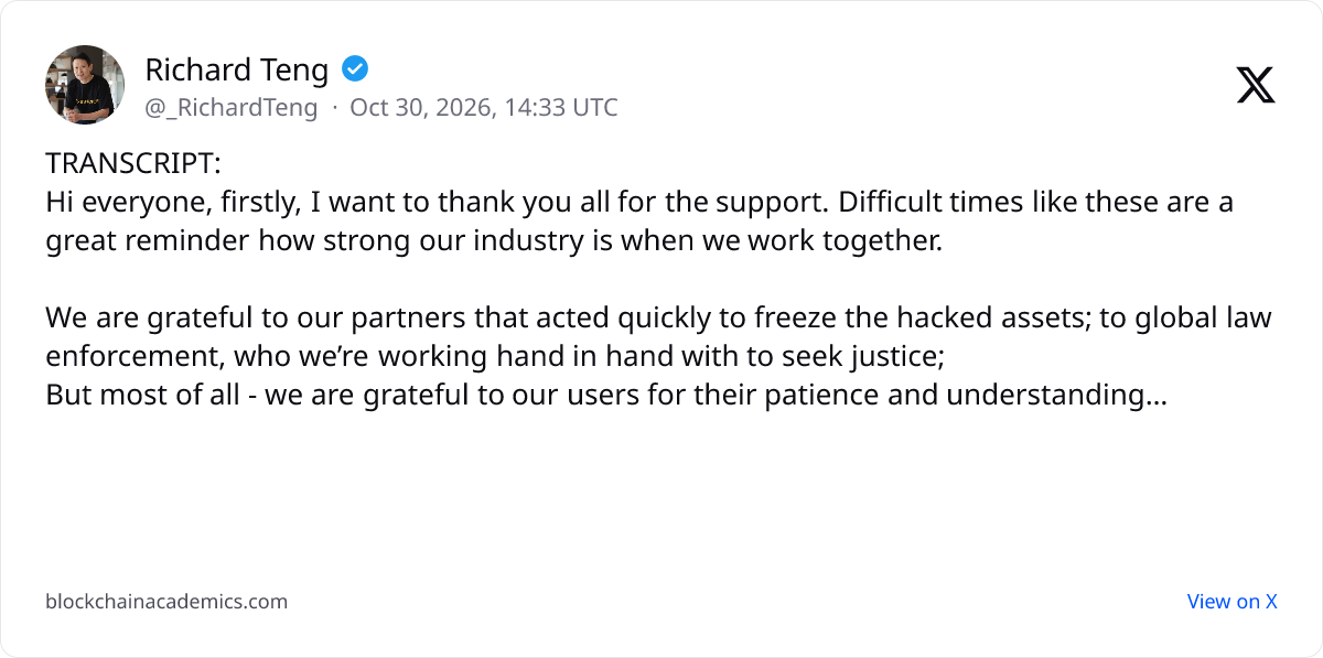 Post by @_RichardTeng on X: linked from decrypt.co
